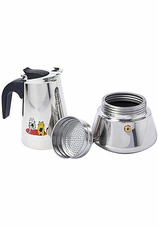 Çelik Moka Pot Kahve Makinesi