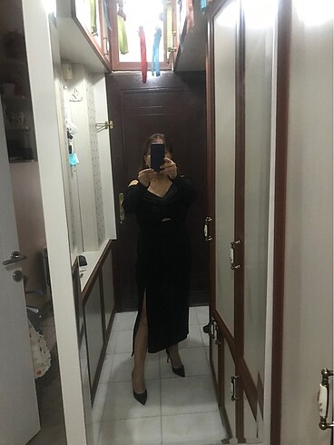 Adil ışık gece elbisesi