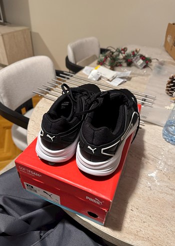 Puma Gri Elastik Spor erkek koşu - Görsel 6