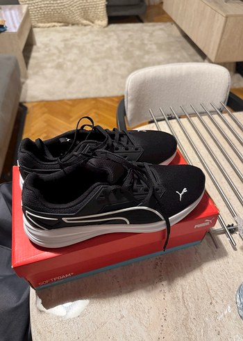 Puma Gri Elastik Spor erkek koşu - Görsel 5