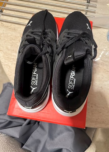 Puma Gri Elastik Spor erkek koşu - Görsel 7