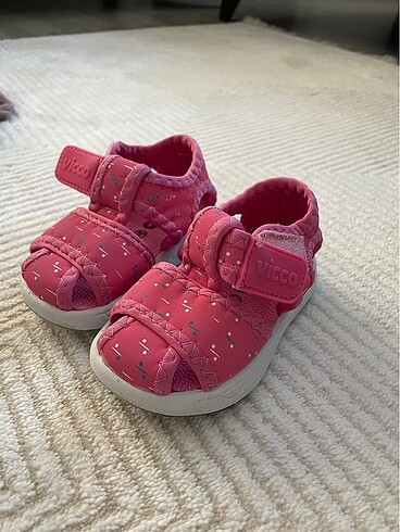 Vicco Bumba III Sandalet kız bebek ilk adım aykkabısı