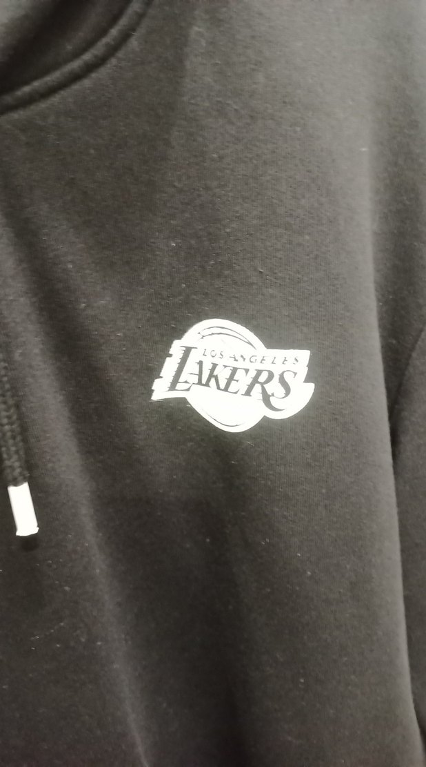 Siyah Baskılı Oversize Sweatshirt erkek - Görsel 3