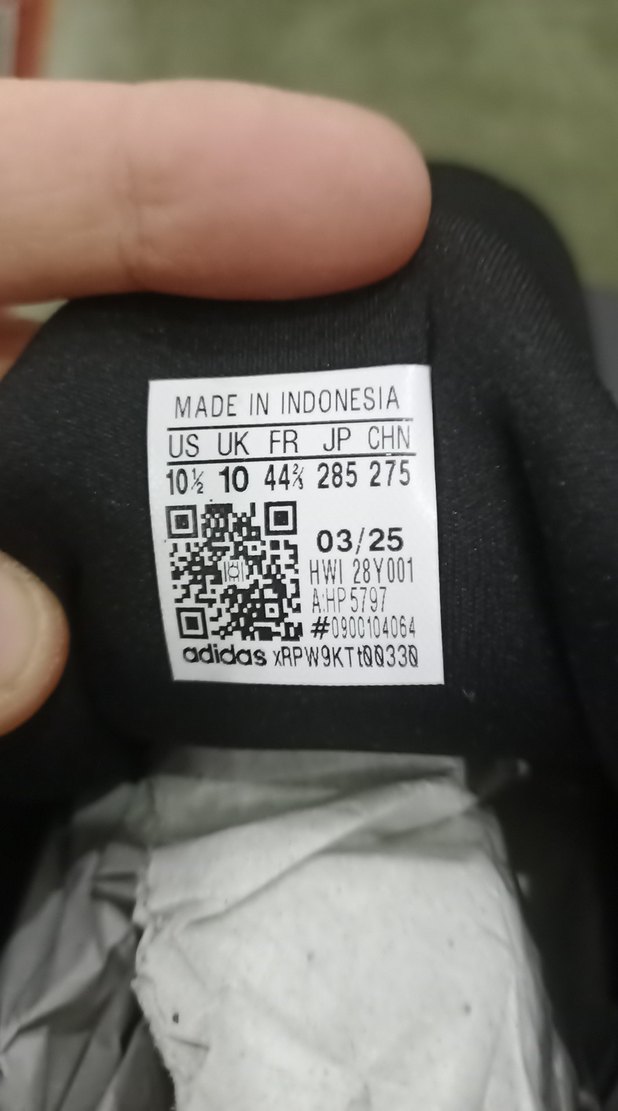 44.5 numara 
Siyah Adidas Erkek Koşu ve Spor Ayakkabısı sıfır - Görsel 5