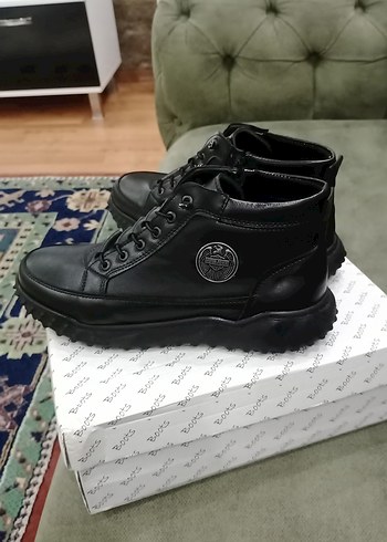 Siyah Erkek bot 43 numara sıfır - Görsel 4