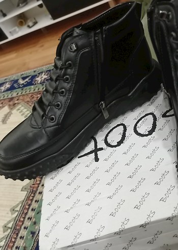 Siyah Erkek bot 43 numara sıfır - Görsel 2