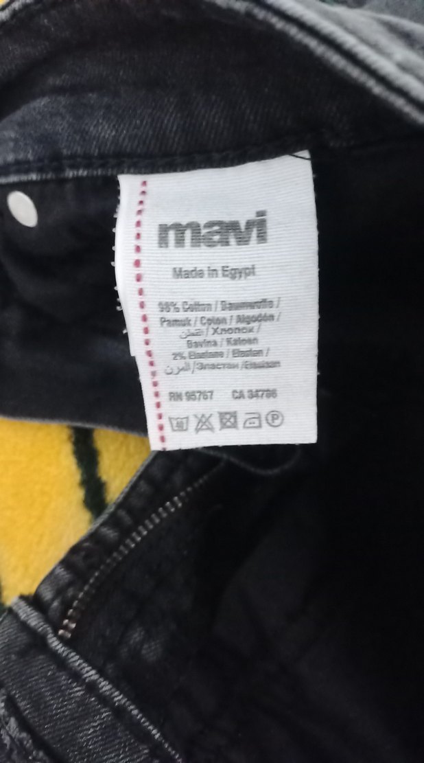 erkek kot pantolon mavinin - Görsel 3