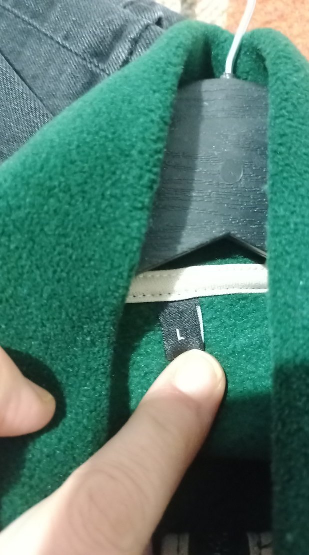 Uzun Kollu Fermuarlı Yeşil Sweatshirt - Görsel 3