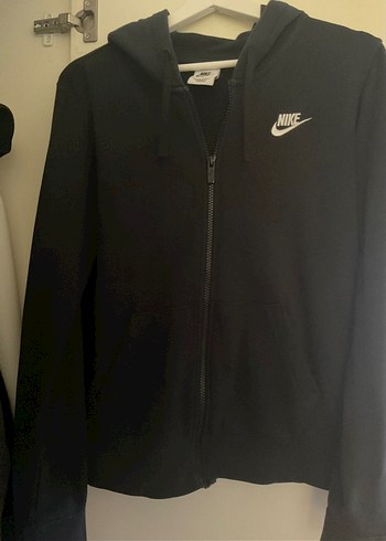 Nike Nike Siyah Fermuarlı Sweatshirt