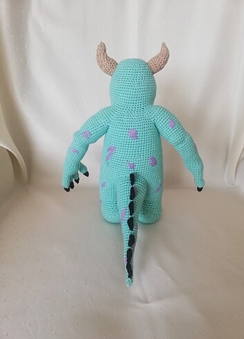 Beden Amigurumi Sevimli Canavar Sully Oyuncak