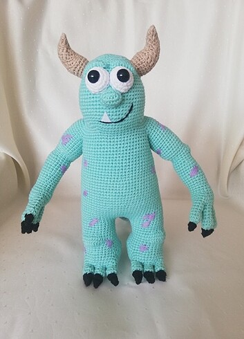 Amigurumi Sevimli Canavar Sully Oyuncak 
