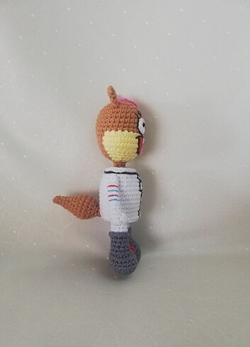  Beden Amigurumi Sünger Bob - Sincap Oyuncak 