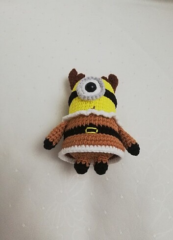  Beden Renk Amigurumi Minyonlar - Stuart Oyuncak 