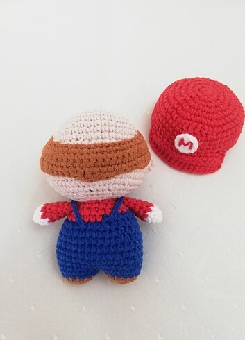  Beden Renk Amigurumi Süper Mario Oyuncak 