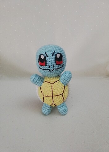 Amigurumi Pokemon - Squirtle Oyuncak 