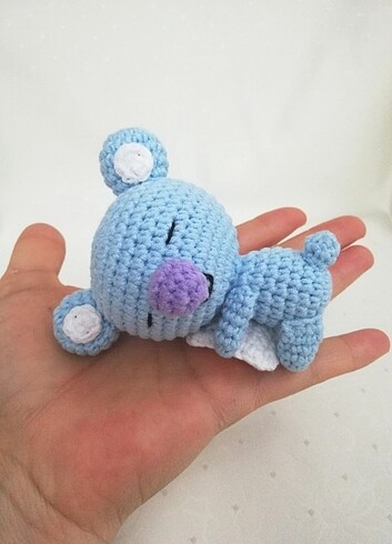  Beden Amigurumi BT21 Karakterlerinden Oluşan 8'li Set 