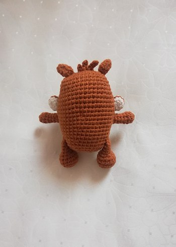 Amigurumi Bebek Tazmanya Canavarı Oyuncak - Görsel 4