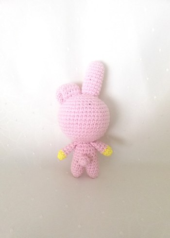 Amigurumi BT21-Cooky Oyuncak/Anahtarlık - Görsel 3