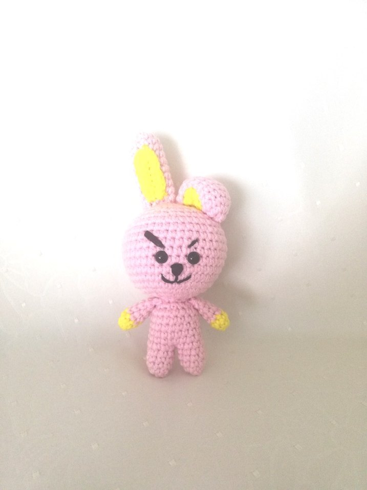 Amigurumi BT21-Cooky Oyuncak/Anahtarlık - Görsel 2