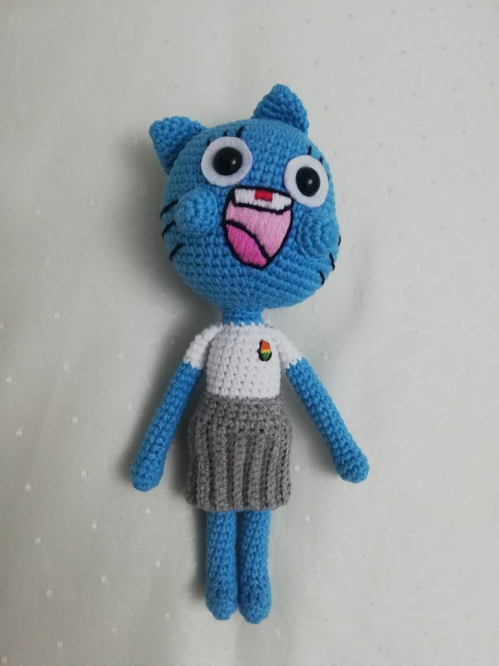 Amigurumi Gumball-Nicole Oyuncak - Görsel 2
