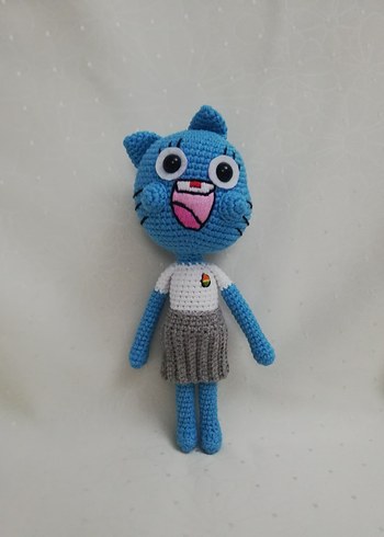 Amigurumi Gumball Karakterleri 5'li Oyuncak Seti - Görsel 9