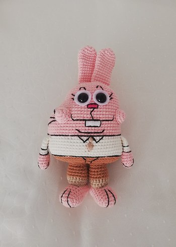 Amigurumi Gumball Karakterleri 5'li Oyuncak Seti - Görsel 7