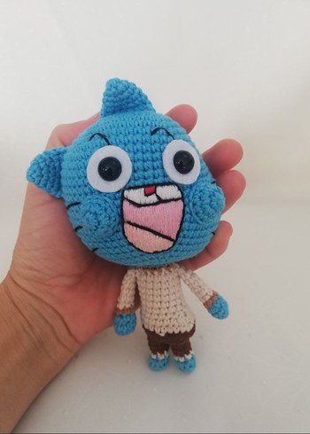 Amigurumi Gumball Karakterleri 5'li Oyuncak Seti - Görsel 3