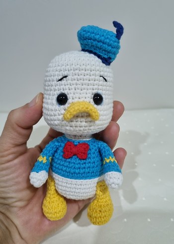 Amigurumi Bebek Donald Duck Oyuncak - Görsel 3
