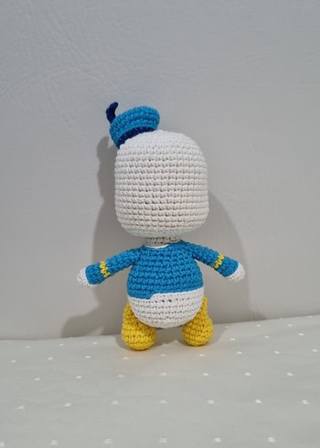 Amigurumi Bebek Donald Duck Oyuncak - Görsel 4