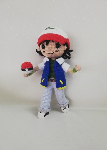 Amigurumi Pokemon Karakterleri 5'li Oyuncak Seti - Görsel 2
