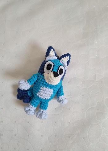 Amigurumi Bluey Anahtarlık - Görsel 3
