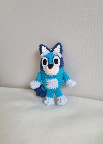 Amigurumi Bluey Anahtarlık - Görsel 2