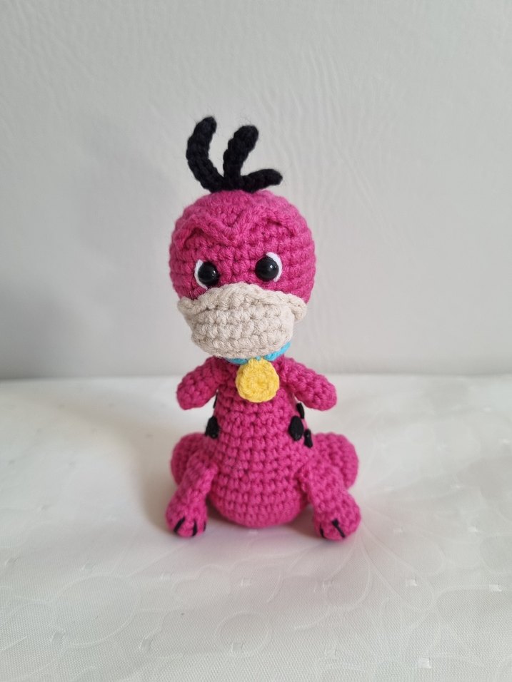 Amigurumi Taş Devri-Dino Oyuncak - Görsel 2