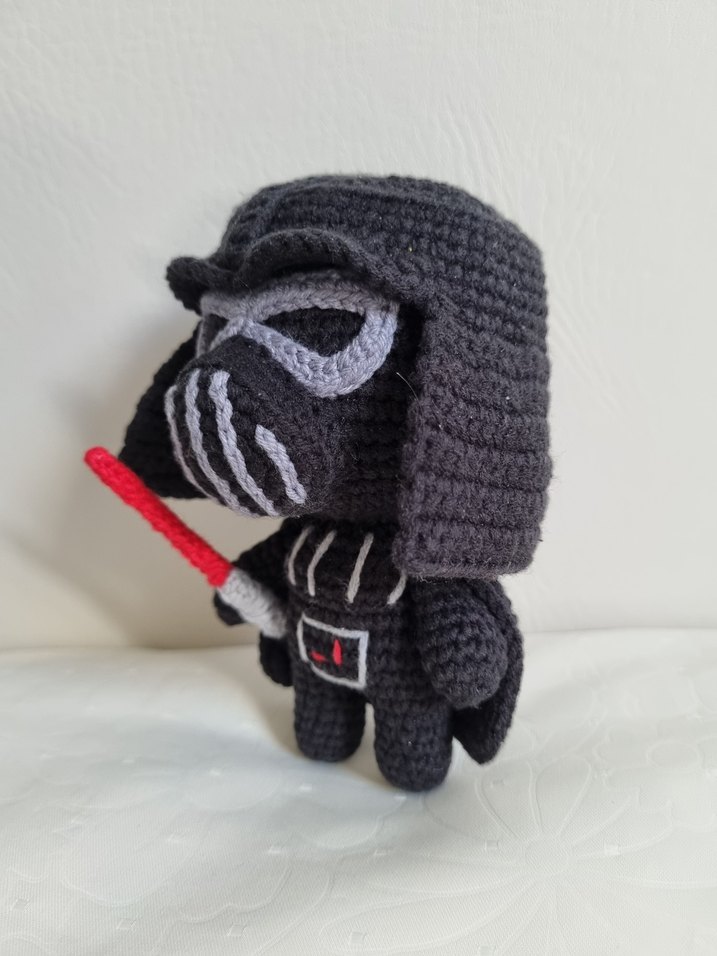 Amigurumi Star Wars-Darth Vader Oyuncak - Görsel 2
