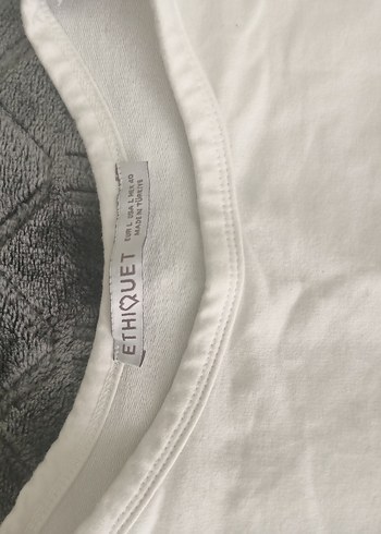 Beyaz Erkek Loose Fit Kısa Kollu Pijama Takımı - Görsel 2