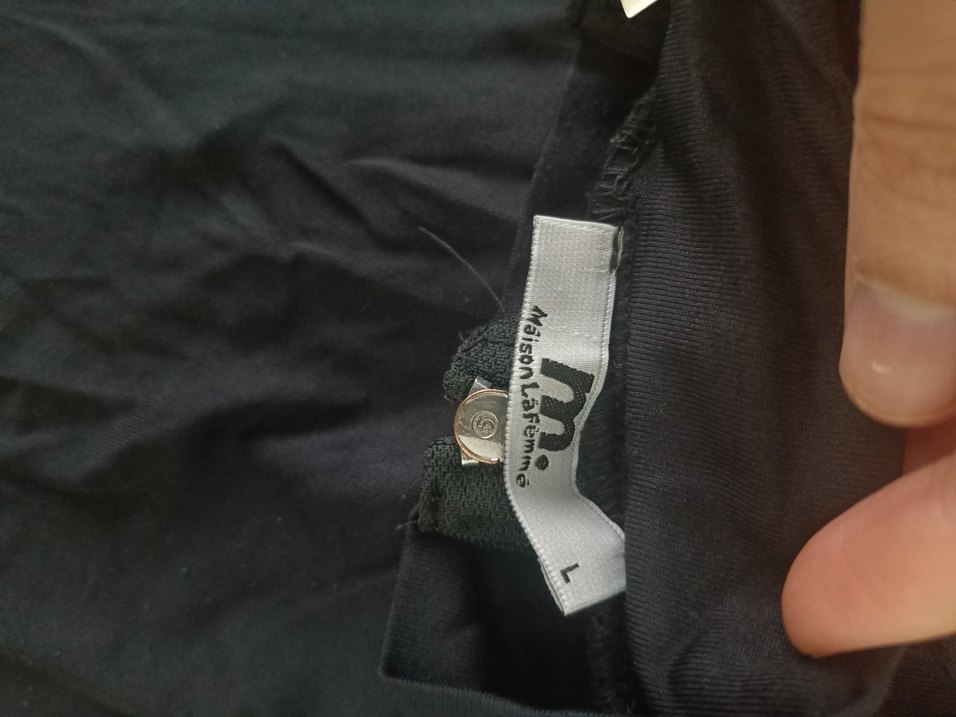 Siyah V Yaka Fermuarlı Kadın Tulum - Görsel 2