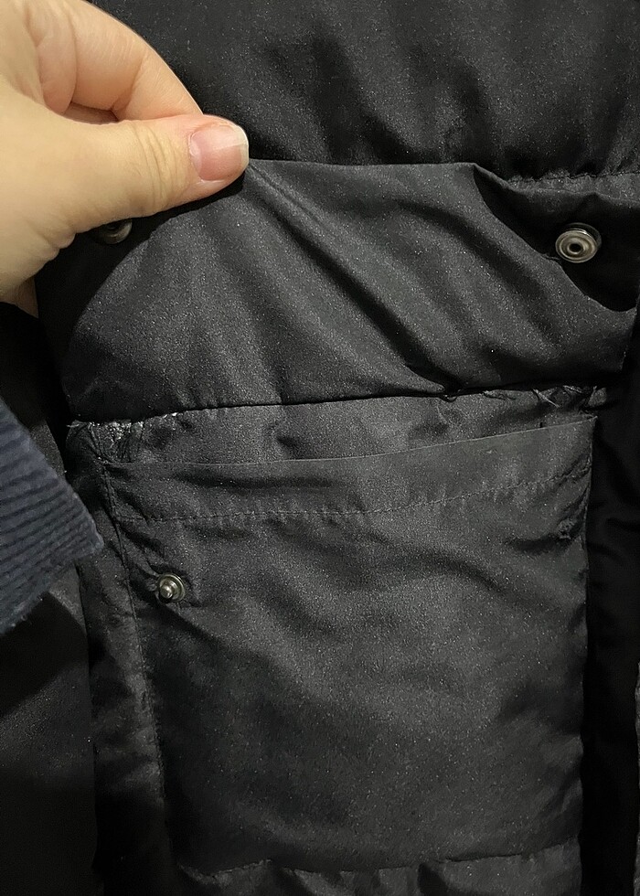 Kapüşonlu mont - Görsel 3