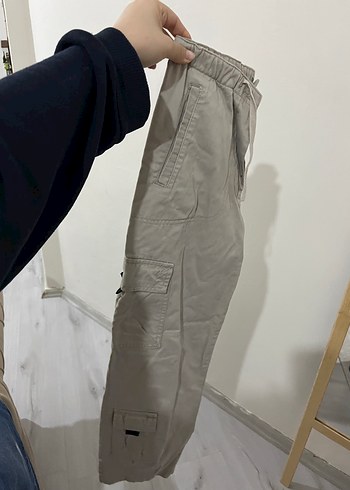 Düşük bel kargo pantolon - Görsel 5