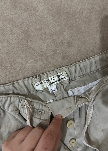 Düşük bel kargo pantolon - Görsel 3