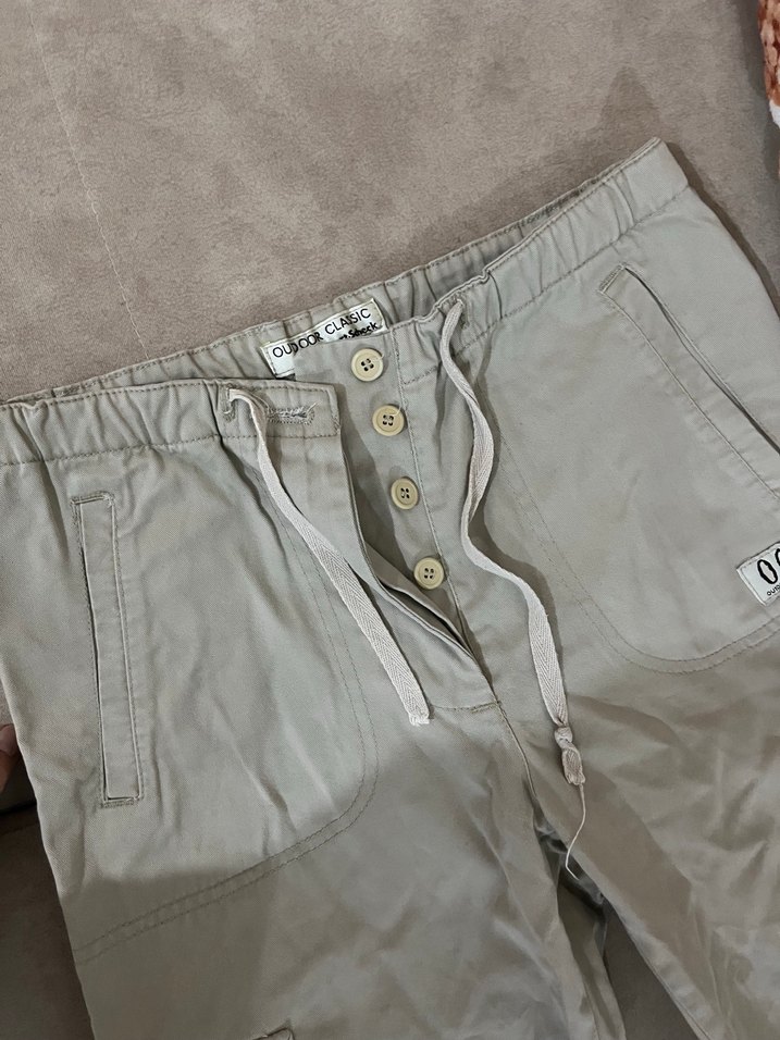 Düşük bel kargo pantolon - Görsel 2