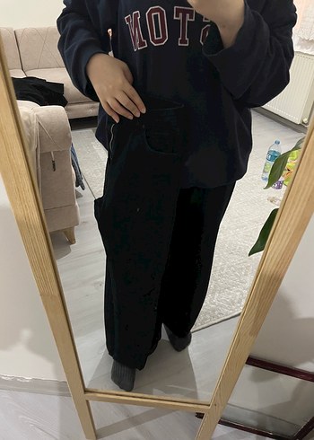 Siyah Regular Fit Denim Jean - Görsel 5