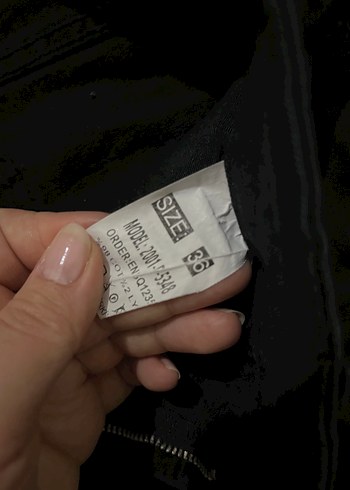 Siyah Regular Fit Denim Jean - Görsel 2