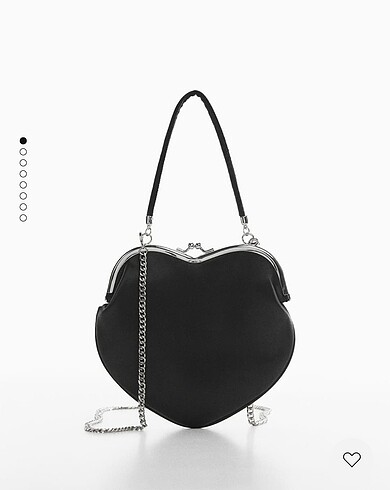 Mango Metal Kapamalı Saten Çanta
