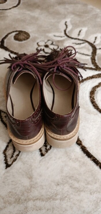 37 Beden bordo Renk Zara ayakabi