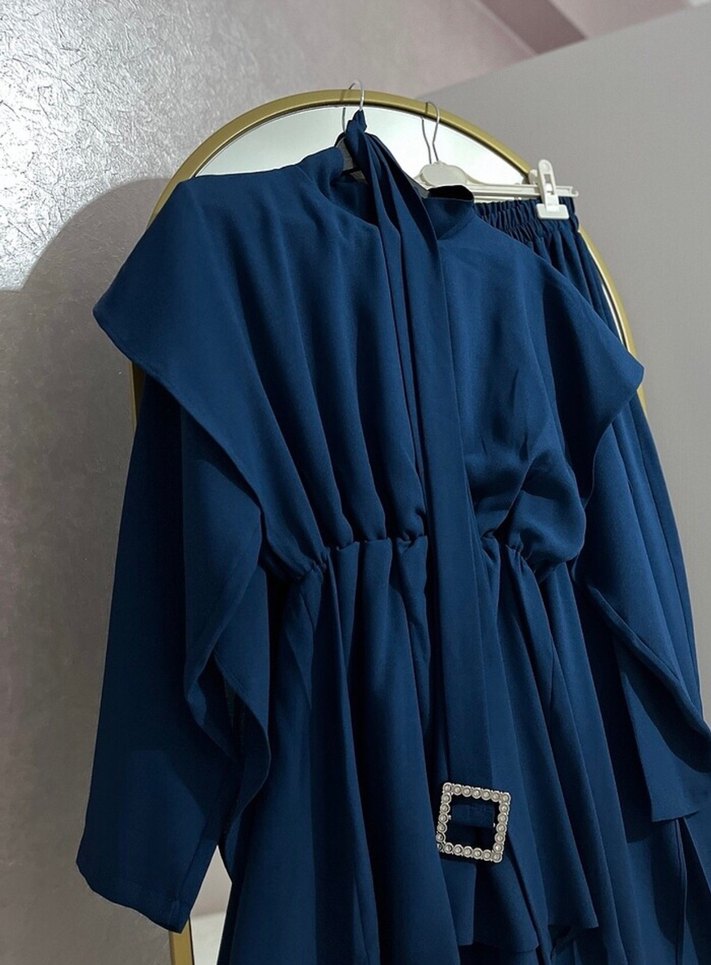 ikili takım saks mavisi - Görsel 2