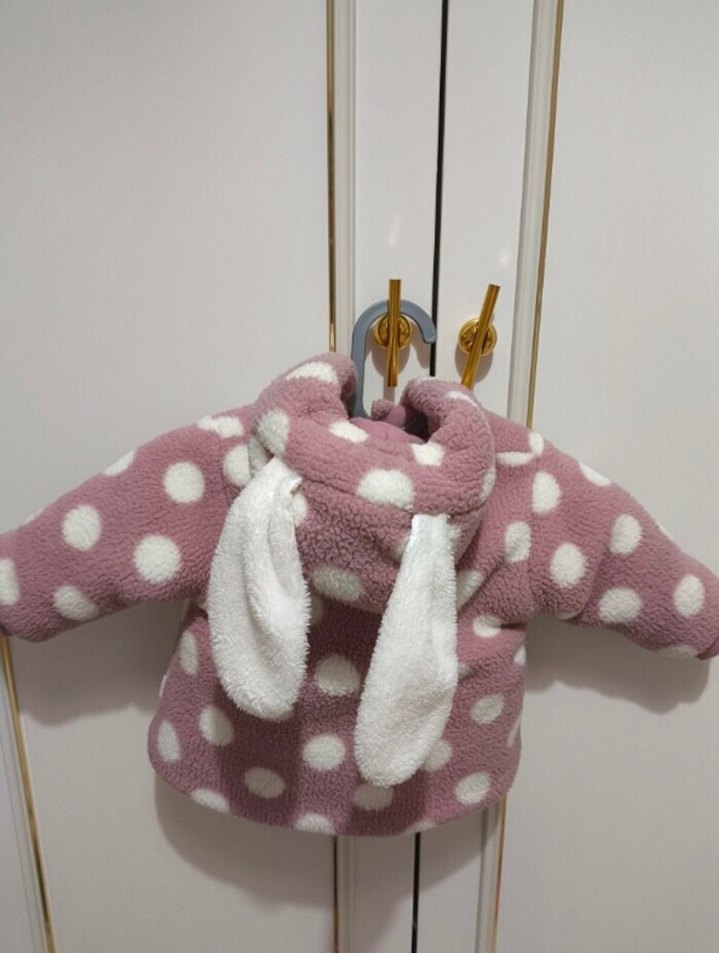 Kız bebek mont - Görsel 2