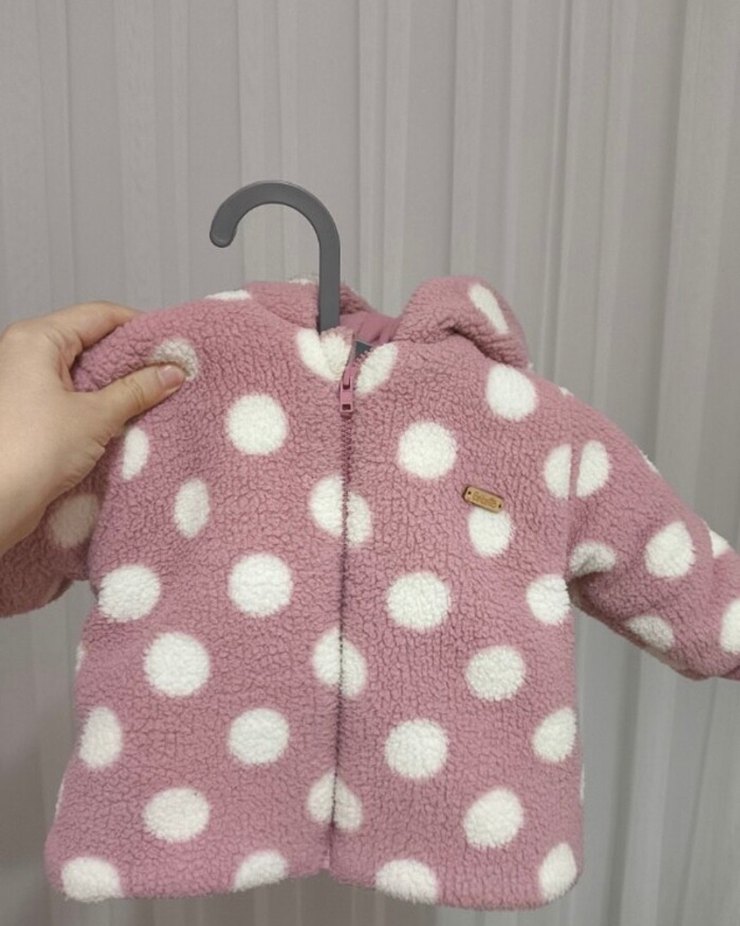 Kız bebek mont - Görsel 4