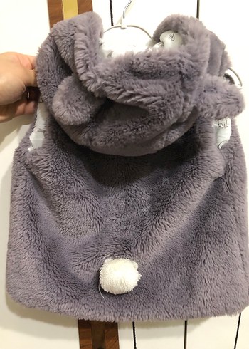 Kız Çocuk Kürklü Yelek - Görsel 4