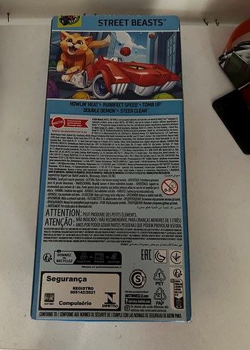 Hot Wheels Street Beasts Çoklu Renkli Oyuncak Araba Seti