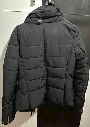 Bershka BERSHKA Siyah Kadın Mont